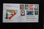 607-611 op LP brief Christchurch Air-Race 1953, Ophalen of Verzenden, Buitenland