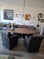 eetkamer stoelen, Huis en Inrichting, Stoelen, Ophalen, Gebruikt, Zwart, Vier