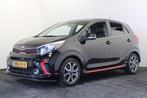 Kia Picanto 1.2 CVVT GT-Line |Stoel/stuur verwarming|, Auto's, Kia, Voorwielaandrijving, Gebruikt, 4 cilinders, Zwart
