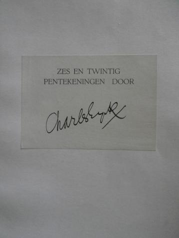 Charles Eyck 26 pentekeningen beschikbaar voor biedingen