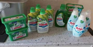 Wasmiddelen Pakket - Ariel, Formil, Robijn beschikbaar voor biedingen