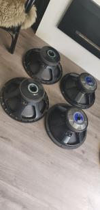 18 Inch Speakers. 2x 2 sets Beyma & Eighteen Sound., Ophalen, Gebruikt, Audio