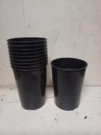Hoge kweekpotten 4 liter, Kunststof, Gebruikt, Rond, Ophalen of Verzenden