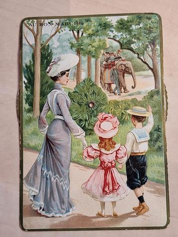 62)CHROMOLITHO AU BON MARCHE. PARIS beschikbaar voor biedingen