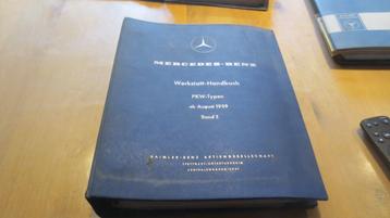 Werkplaatshandboek mercedes oldtimer 190c//220Sb/230SL-300SE beschikbaar voor biedingen