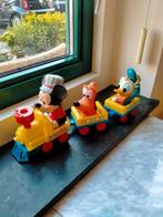 Walt Disney trein vintage Micky mouse, Pluto en Donald duck, Gebruikt, Ophalen of Verzenden, Overige figuren
