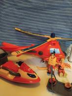 Brandweerman sam tom helikopter boot lier licht geluid, Ophalen of Verzenden, Gebruikt