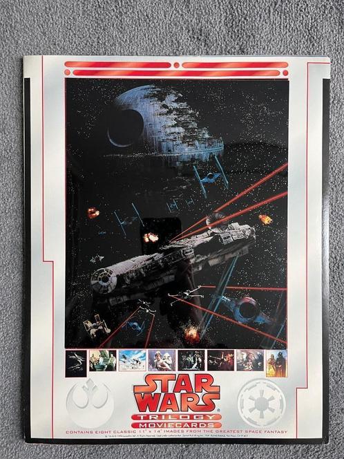 Star Wars Trilogy 8 Chromart 11 inch x 14 inch moviecards, Verzamelen, Star Wars, Nieuw, Boek of Poster, Ophalen of Verzenden
