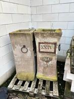 Oude Hardstenen Waterbakken - 1 Meter Hoog, Ophalen, Steen, Gebruikt, Balkon