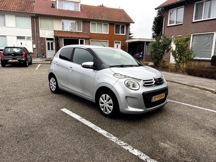Citroën C1 1.0 VTi Airscape 68PK S&S 5D 2016 Grijs, Auto's, Citroën, Particulier, C1, ABS, Airbags, Airconditioning, Bluetooth