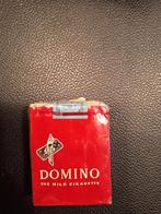 Vintage Domino sigaretten/voor de verzamelaars, Verzamelen, Rookartikelen, Aanstekers en Luciferdoosjes, Tabaksdoos of Verpakking