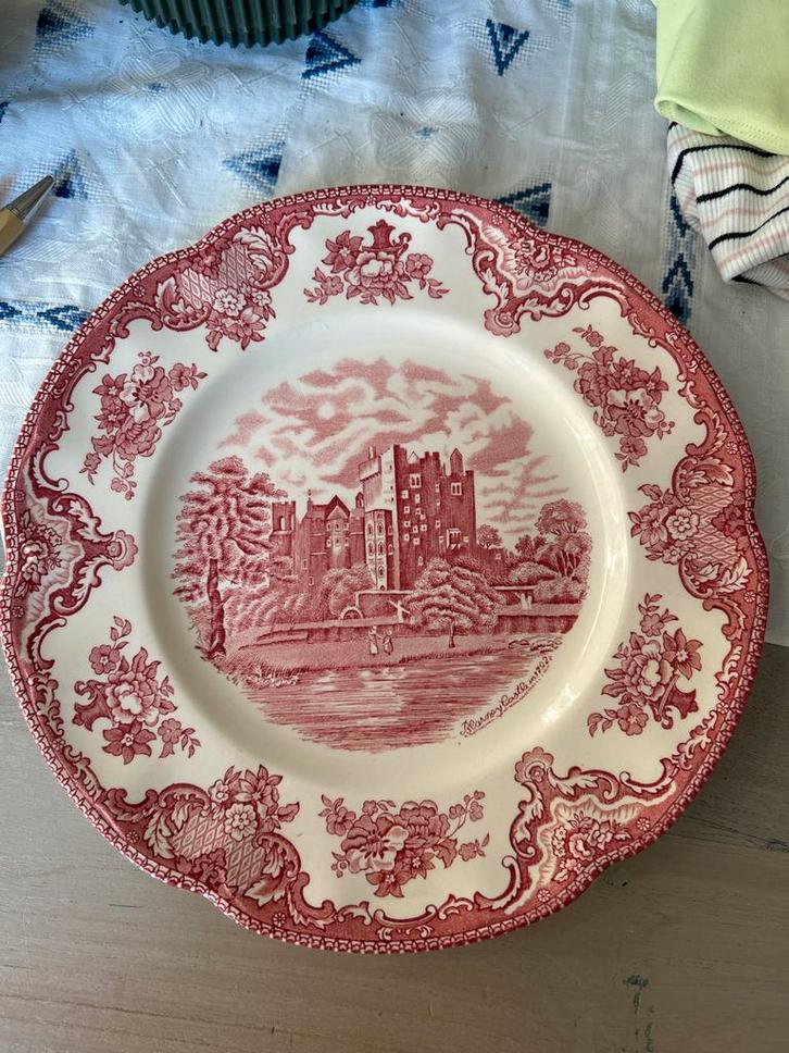 Vintage Johnson Brothers Borden 6 stuks, Antiek en Kunst, Antiek | Schalen, Ophalen of Verzenden