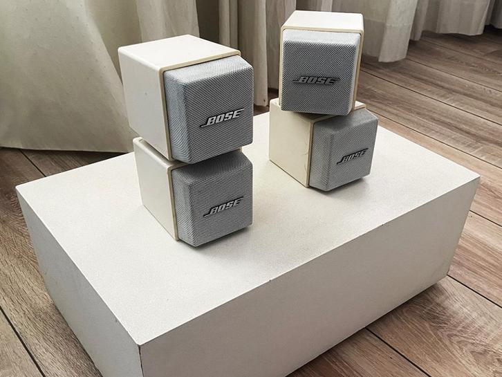 Bose Acoustimass AM-5 – Vintage Eerste Serie, Audio, Tv en Foto, Luidsprekers, Gebruikt, Front, Rear of Stereo speakers, 60 tot 120 watt