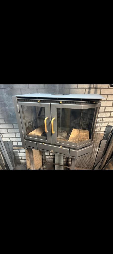 Nieuwstaat verkerende Barbas inzethaard, Huis en Inrichting, Haarden, Nieuw, Houthaard, Ophalen