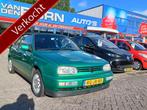 Volkswagen GOLF Cabriolet 1.8 Cabrio 15'' L.M.V Nw APK, Auto's, Oldtimers, Voorwielaandrijving, Stof, Zwart, Cabriolet