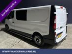 Renault Trafic 1.6 dCi 126pk L2H1 Dubbele cabine Euro6 Airco, Auto's, Bestelauto's, Voorwielaandrijving, Stof, Gebruikt, Euro 6