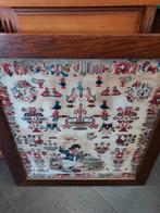 Merklap uit 1856, Antiek en Kunst, Antiek | Kleden en Textiel, Ophalen of Verzenden