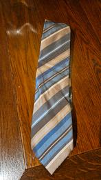 Michael Ellis gestreepte stropdas, Michael Ellis, Blauw, Ophalen of Verzenden, Zo goed als nieuw