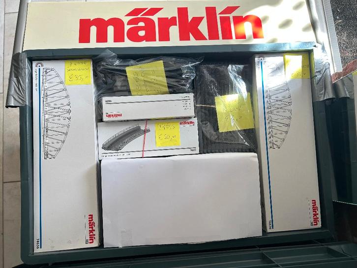 C Rails, Wissels, Decoders, Brugdelen, Bovenleiding, Hobby en Vrije tijd, Modeltreinen | H0, Zo goed als nieuw, Rails, Wisselstroom