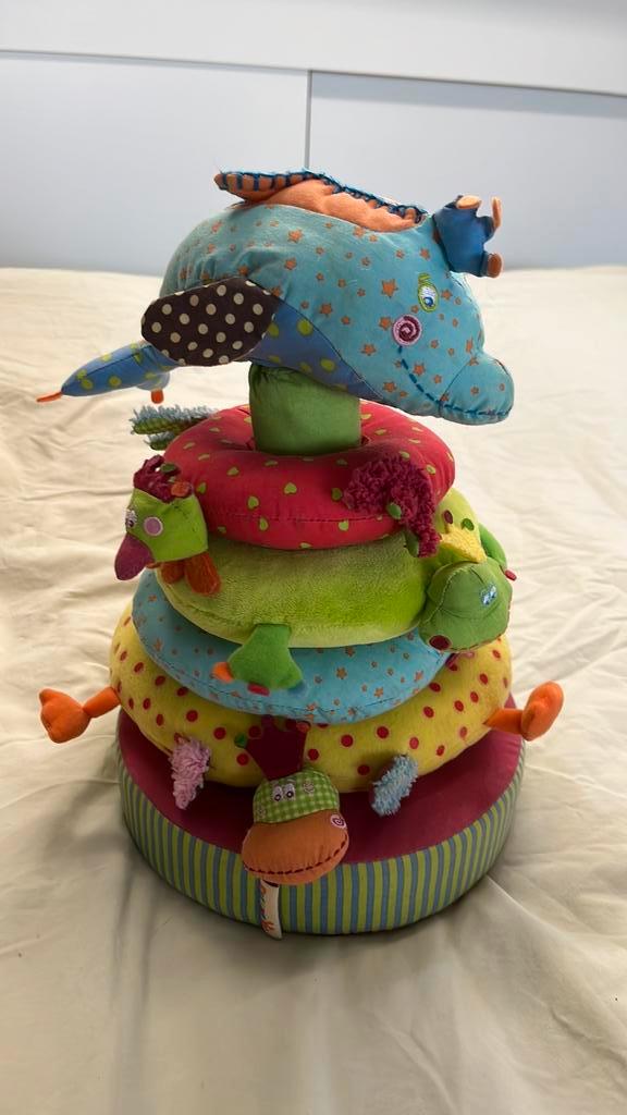 Dushi ringenspel, Kinderen en Baby's, Speelgoed | Babyspeelgoed, Gebruikt, Overige typen, Ophalen