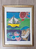 Ingelijste Corneille prent uit 2001
44,5 x 34,5 cm, Ophalen of Verzenden