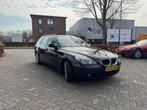 BMW 5ER Reihe 525 (E61) – Luxe, comfort en toponderhoud!, Auto's, BMW, Automaat, Achterwielaandrijving, Zwart, 2000 kg