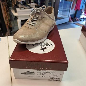 Verhulst nieuwe sneakers beige / goud met veters 39.5 44804 beschikbaar voor biedingen