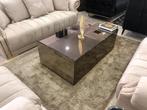 Erik kuster Spiegel Blok Salontafel & TV Meubel - Brons, Huis en Inrichting, Tafels | Salontafels, Ophalen of Verzenden, Minder dan 50 cm