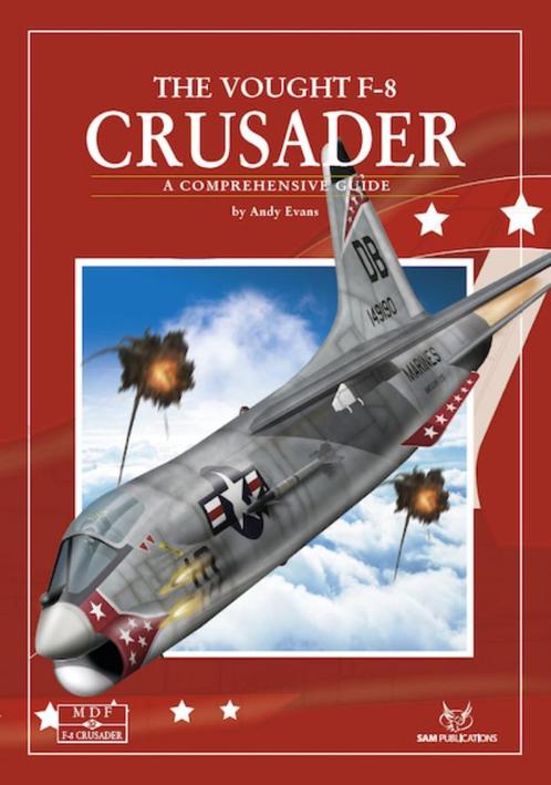 SAM publications Vought Crusader boek, Hobby en Vrije tijd, Modelbouw | Vliegtuigen en Helikopters, Zo goed als nieuw, Vliegtuig