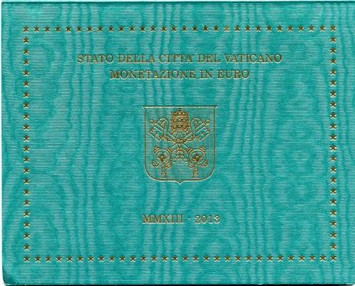 BU set Vaticaan 2013 - 1 cent t/m 2 euro - Blister, Postzegels en Munten, Munten | Europa | Euromunten, Setje, Overige waardes