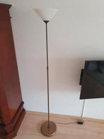 Staande messing lamp, Huis en Inrichting, Ophalen, Zo goed als nieuw, 150 tot 200 cm