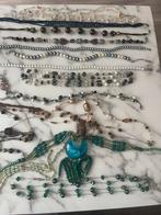 Vintage sieraden edelstenen, Ophalen of Verzenden, Zo goed als nieuw, Roze, Overige materialen