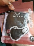 Mondkapjes twee per pakje Fashion facemask her wasbaar, Ophalen, Nieuw, Overige typen