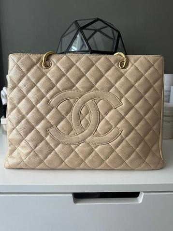 Chanel Designer Handtas kaviaar Leer Tote beschikbaar voor biedingen