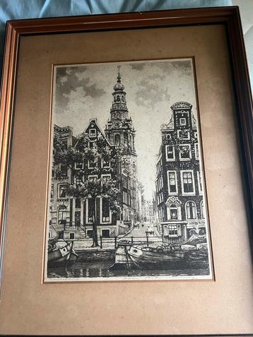 Gravure ansterdamm beschikbaar voor biedingen