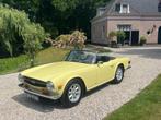 Triumph TR6 2.5 Overdrive 1970 JASMIN GEEL #TOPSTAAT, Overige kleuren, Cabriolet, Triumph, 2498 cc