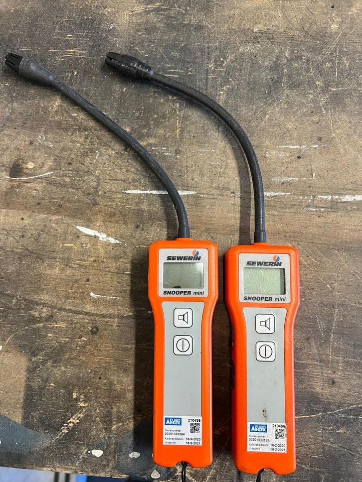 Sewerin Snooper Mini H2, Doe-het-zelf en Verbouw, Meetapparatuur, Gebruikt, Overige meters, Ophalen of Verzenden