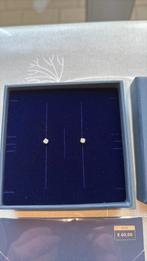 Zilveren oorbellen Violet Hamden met strass, Sieraden, Tassen en Uiterlijk, Oorbellen, Nieuw, Ophalen of Verzenden, Knopjes of Stekers