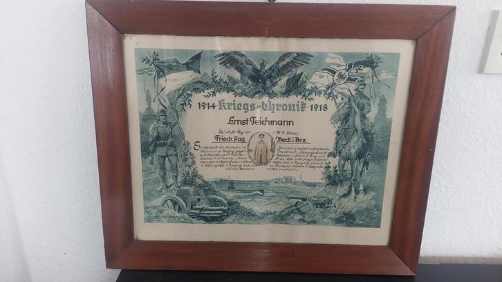 Kriegs Chronik 1914-1918 Eerste Wereldoorlog, Verzamelen, Militaria | Algemeen, Landmacht, Ophalen