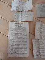 mulo eindexamens 1944 en 1951, Verzamelen, Ophalen of Verzenden, Gebruikt