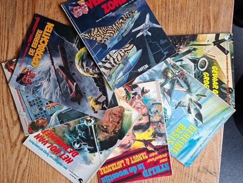 Tangy en Laverdure 7x Uderzo Charlier, Jijé. Ook los te koop, Boeken, Stripboeken, Gelezen, Meerdere stripboeken, Ophalen of Verzenden