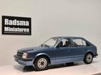 Opel kadett D 5drs Blauw - Stalen velgen - 1:18 Triple9, Hobby en Vrije tijd, Modelauto's | 1:18, Auto, Triple9, Ophalen of Verzenden