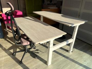 Electrisch verstelbaar Zit Sta Bureau Duo werkplek 180x80 beschikbaar voor biedingen