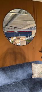 Spiegel 120 cm Rond Goud & Zwart | Nu Extra Voordelig!, Huis en Inrichting, Ophalen, Nieuw, Jara, 100 tot 125 cm