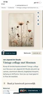 Werk aan de muur Wisseldoek, Ophalen, Nieuw, Schilderij, 75 cm of meer