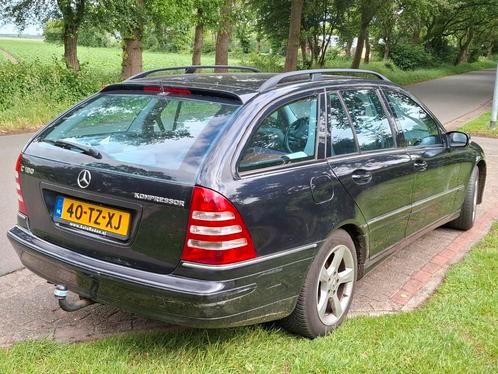Mercedes-Benz C-Klasse 1.8 C180 Kompr Combi 2007 Zwart, Auto's, Mercedes-Benz, Particulier, C-Klasse, Benzine, E, Stationwagon