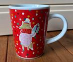 Mok vos gebreide trui confetti cadeau rood, Ophalen of Verzenden, Zo goed als nieuw