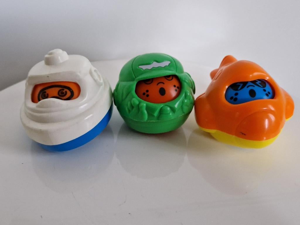 Vintage Fisher Price Roll and Rounds (1995/1997) Peek-a-Boo, Kinderen en Baby's, Verzenden, Gebruikt