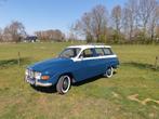 Saab 95 1.5 V4 1974 blauw-wit, Euro 6, Handgeschakeld, Particulier, 67 pk