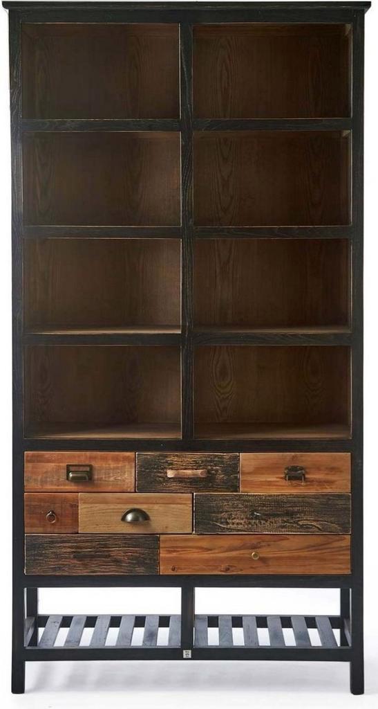 Rivièra Maison Dering Harbor Boekenkast, Huis en Inrichting, Kasten | Boekenkasten, Zo goed als nieuw, 100 tot 150 cm, 200 cm of meer